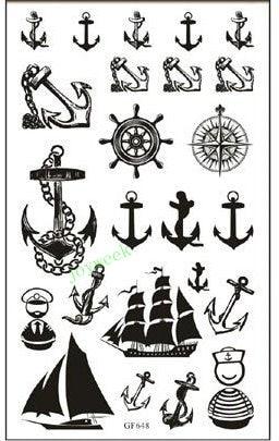 Elegant Waterproof Temporary Butterfly Sticker Tattoo Fake  Halloween Party Tattoo For Woman Girls Stevvex