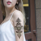 Elegant Waterproof Temporary Butterfly Sticker Tattoo Fake  Halloween Party Tattoo For Woman Girls Stevvex