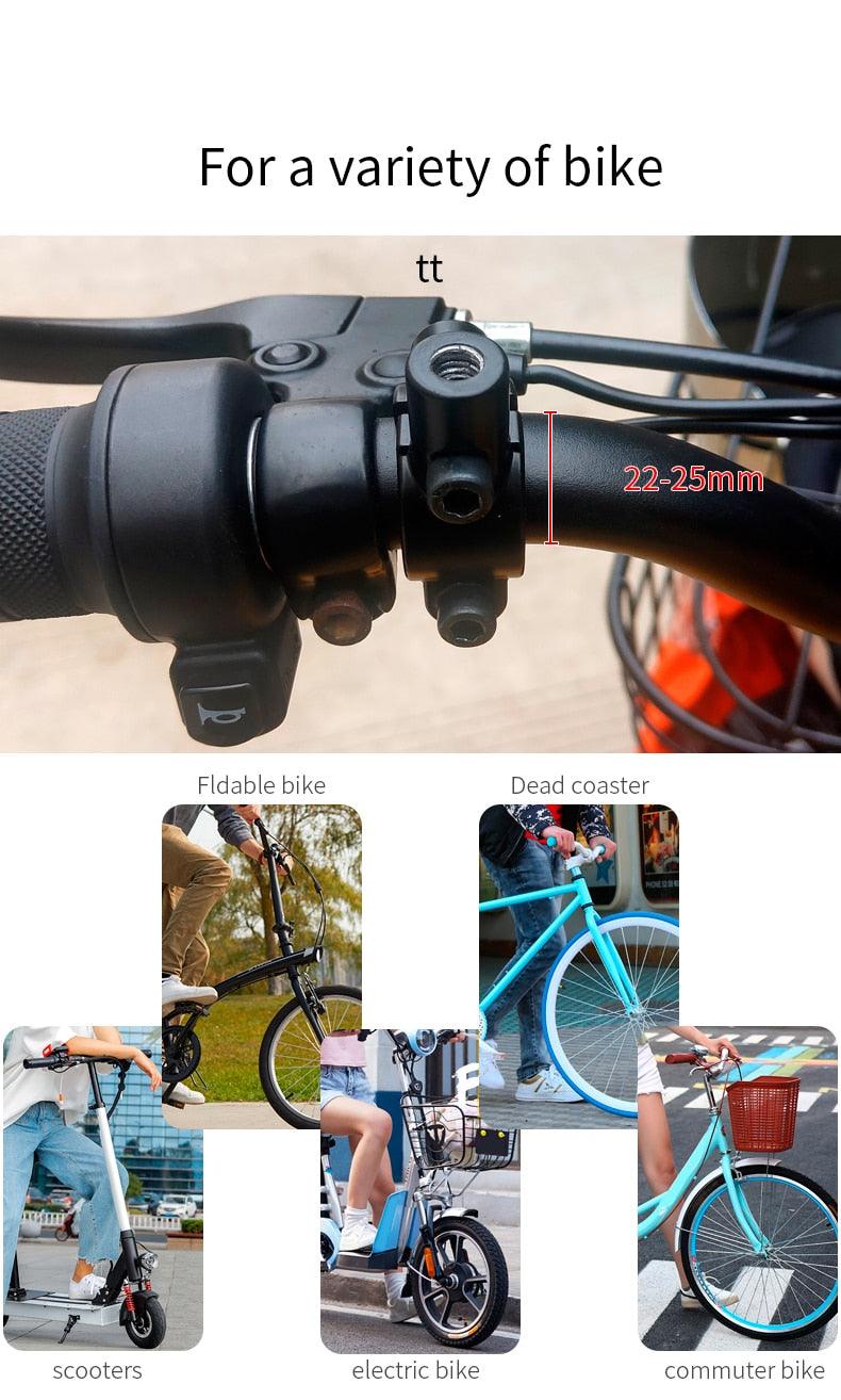 Unique 360 Degree Rotate Bike Rear View Mirror Cycling Accessories Flexible Safety Rear View Mirrors Adjustable Easy Mount Rear View Bike Mirrors Back Right Side Bicycle Mirror For Adult Bikes Stevvex