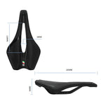 Bicycle Soft Thick Saddle Mountain Road Bike Wide Seat Cushion Road Bike Carbon Saddle Comfort Bike Saddle Ergonomic Waterproof Bicycle Seat For Road Bike Mountain Bike Seats Stevvex