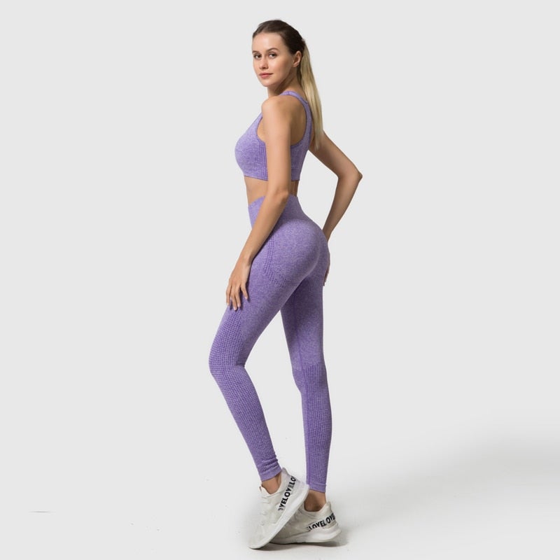 FlexFit Seamless Women’s Yoga Set: Comfort & Style - SJB-DIAMOND ELITES