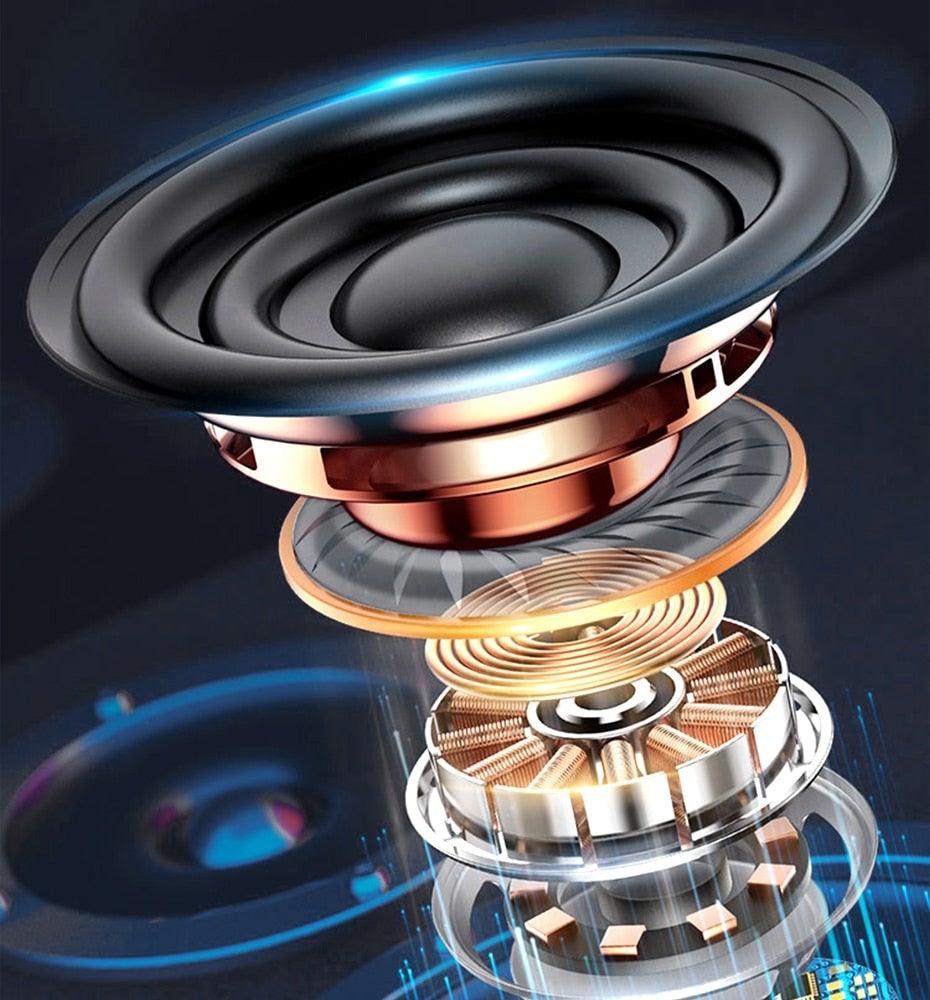 Wireless Earbuds With Microphone Bluetooth 5.1 Headphones in-Ear Touch Control Hi-Fi Stereo Sound Earphones Excellent Playing Time Deep Earphones Bluetooth Wireless Charging Box Headphones LED Display Sport Waterproof Earbuds Headsets 10000 mAh Stevvex