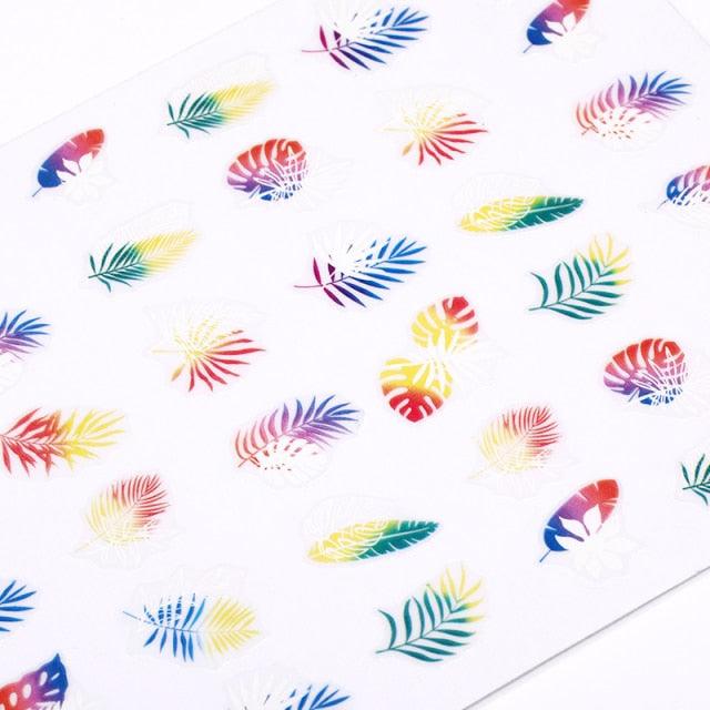 Alphabet Love Shaped  Pattern 3D Nail Stickers Slider Valentine Day Decals Foil For Love Nail Art Decoration Pop Art Nail Stickers Sexy Girl Designs Comics Water Transfer Decals Manicure Lips Nail Art Decorations Slider Nail Art Stickers Stevvex
