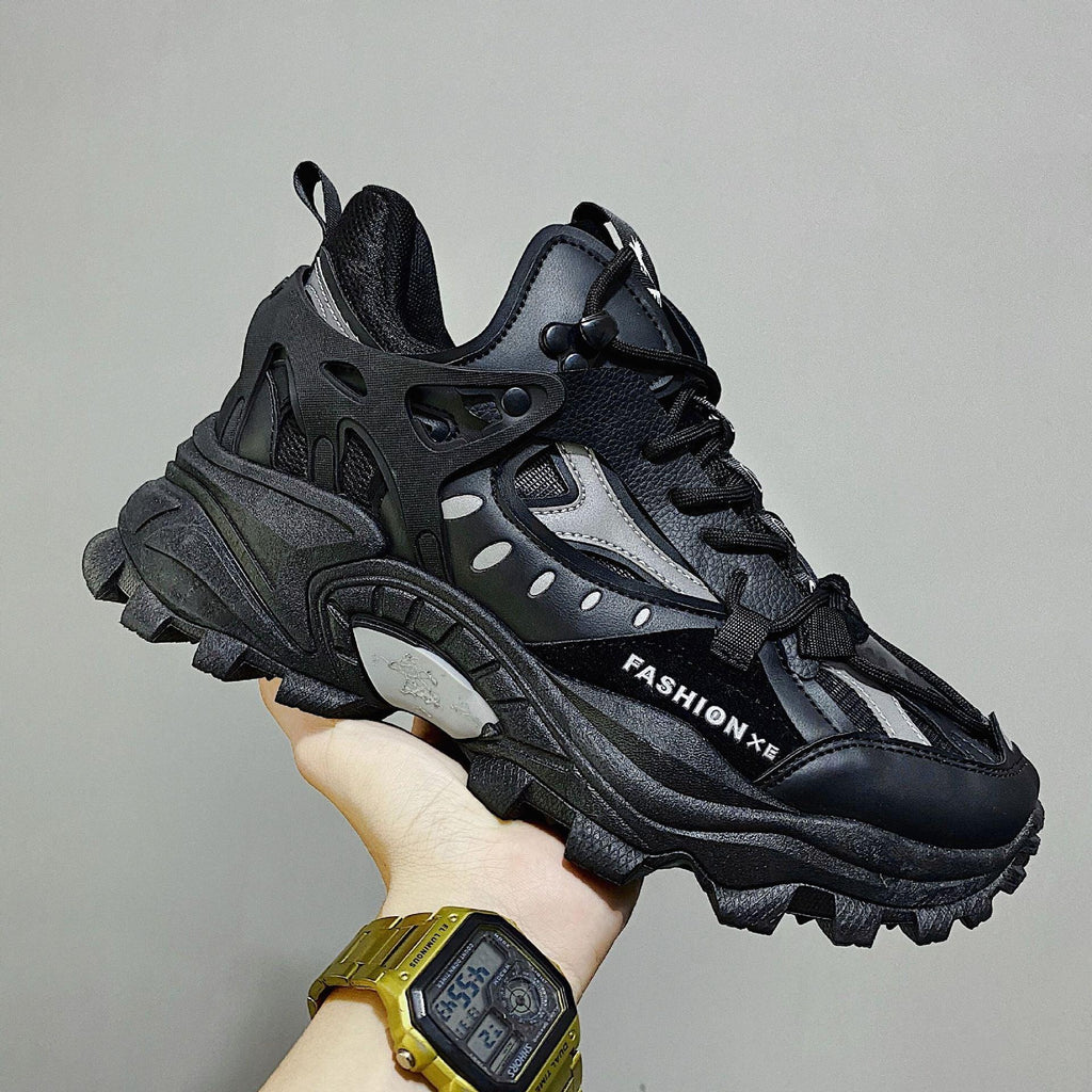 Luxury Mens Sneakers White Sneakers Men High Fashion Comfy Fashion Sneakers Breathable Athletic Casual Shoes Shock Absorption For Running Stevvex