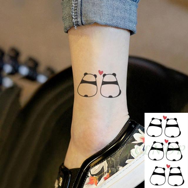 Elegant Waterproof Tattoo Sticker Sun Moon Fake Tatto Fashion Moon Temporary Fun Sun Wave Magic Tatoos For Womens Mens Stevvex