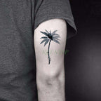 Elegant Waterproof Tattoo Sticker Sun Moon Fake Tatto Fashion Moon Temporary Fun Sun Wave Magic Tatoos For Womens Mens Stevvex