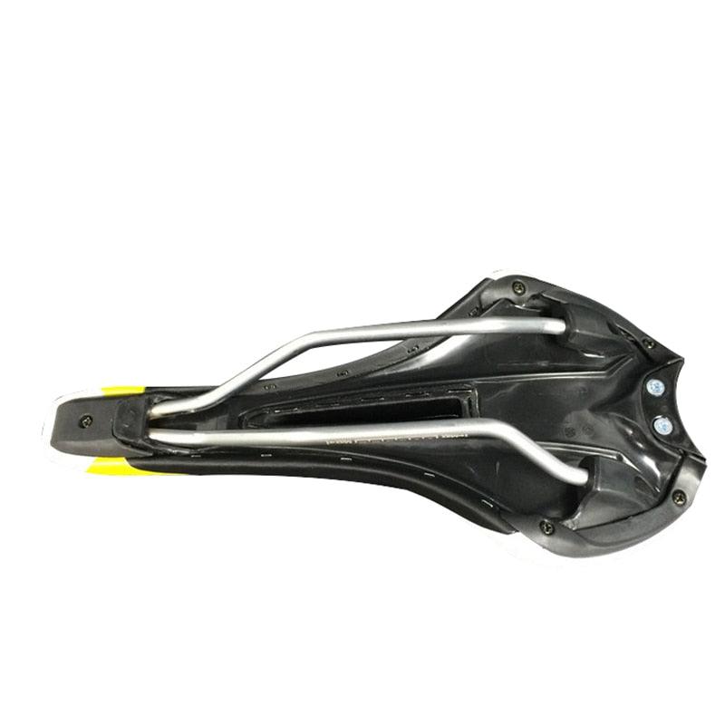 Hollow Lightweight Full Carbon Giber Bow Sponge Road Bike Seat Cushion Bicycle Saddle For Mountain Bikes Gel Bike Seat Breathable Waterproof With Central Relief Zone And Ergonomics Design Stevvex