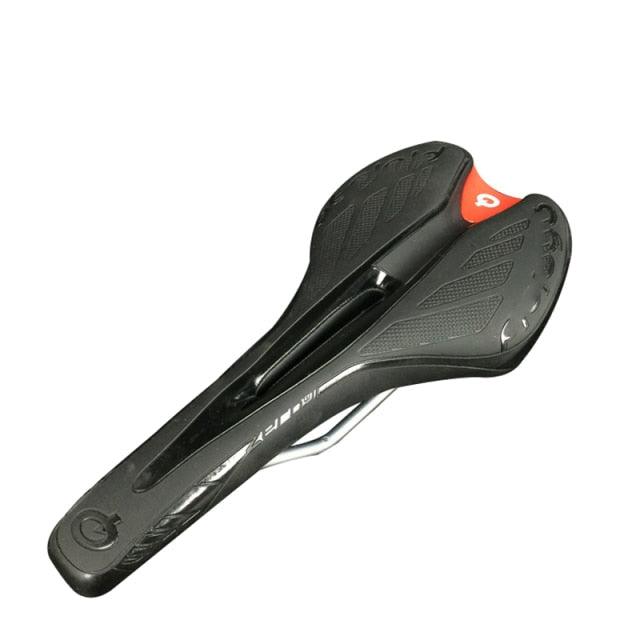 Hollow Lightweight Full Carbon Giber Bow Sponge Road Bike Seat Cushion Bicycle Saddle For Mountain Bikes Gel Bike Seat Breathable Waterproof With Central Relief Zone And Ergonomics Design Stevvex
