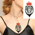 Elegant Waterproof Temporary Tattoo Sticker Cat Fox Flash Tatoo Neck Hand Modern Tattoo Stickers Butterflies Cats For Womens Stevvex