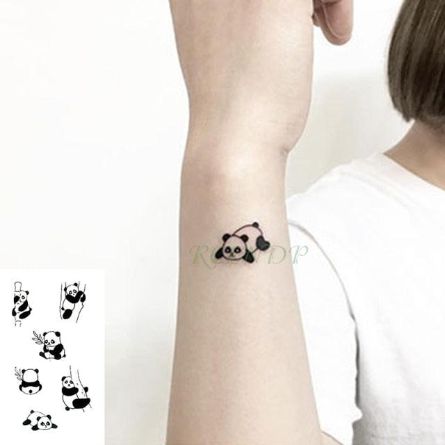 Elegant Waterproof Temporary Tattoo Sticker Cat Fox Flash Tatoo Neck Hand Modern Tattoo Stickers Butterflies Cats For Womens Stevvex