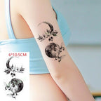 Elegant Waterproof Temporary Tattoo Sticker Cat Fox Flash Tatoo Neck Hand Modern Tattoo Stickers Butterflies Cats For Womens Stevvex