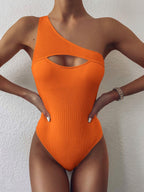 Luxury Black Female Swimsuit Vintage One Piece Ruffled Push Up Tummy Control Swimwear Halter One Piece Slimming Retro Swimsuit Women's Plus Size Push Up Bathing Suit Solid Red Swimwear Women Padded Bathing Suits Stevvex