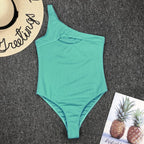 Luxury Black Female Swimsuit Vintage One Piece Ruffled Push Up Tummy Control Swimwear Halter One Piece Slimming Retro Swimsuit Women's Plus Size Push Up Bathing Suit Solid Red Swimwear Women Padded Bathing Suits Stevvex