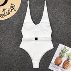 Luxury Black Female Swimsuit Vintage One Piece Ruffled Push Up Tummy Control Swimwear Halter One Piece Slimming Retro Swimsuit Women's Plus Size Push Up Bathing Suit Solid Red Swimwear Women Padded Bathing Suits Stevvex
