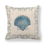 Pillowcase Sofa Cushion Cover Decoration Linen Pillow Case Higher Quality Marine Sea Life Pillow Covers Cases Super Soft Square Cushion Decorative Pillow Pattern Sofa Pillow Cover Couch Pillow 45x45CM Stevvex