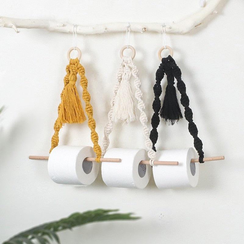 Handmade Wall Art Home Wall Decor Woven Hanging Tapestry Tassel Wind Chimes Wall Hanging Ornaments  Hand Macrame Wall  For Wall Wedding Living Room Gallery Patio Apartment Yard Decor Stevvex