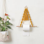 Handmade Wall Art Home Wall Decor Woven Hanging Tapestry Tassel Wind Chimes Wall Hanging Ornaments  Hand Macrame Wall  For Wall Wedding Living Room Gallery Patio Apartment Yard Decor Stevvex