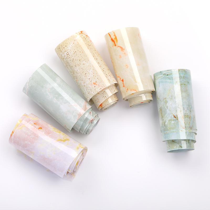 Nail Foils Marble Flower Series Iridescent Nail Art Transfer Sticker Paper Slider Nail Water Decal Design Manicures Decorations  Art Manicures Decoration New Gold Nail Transfer Foils for Nail Arts Nails Supply Holographic Effect Nail Art Foil Stickers Hol Stevvex
