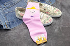 Anime Adventure Time Sock Women Cartoon Cute Socks Ice King Lumpy Space Princess Fun Autumn Winter Yellow Cotton Socks Warm Socks For Men And Women Stevvex