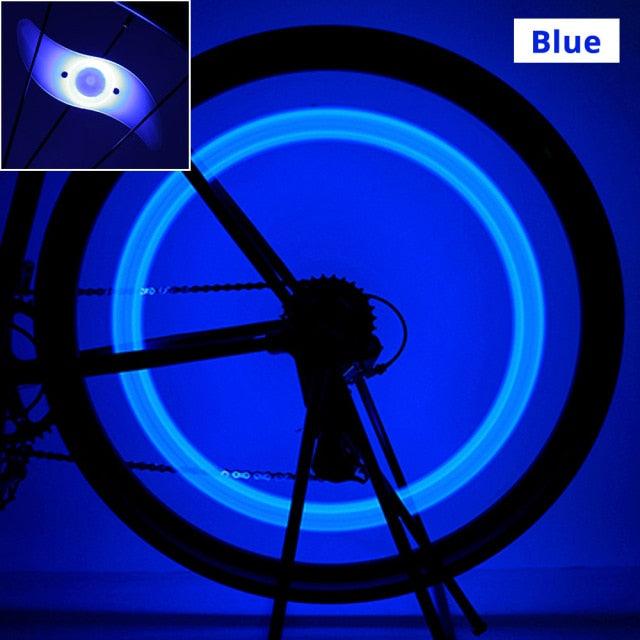 Waterproof Bicycle Spoke Light 3 Lighting Mode LED Bike Wheel Warning Light Colorful LED Bike Wheel Light Waterproof Easy Install Bicycles Wheel Spoke LED Lights With 3 Modes For Bicycle Present For Kids Teens Boys Girls Men Women Stevvex