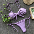 Summer Cute Vintage Women's Swimsuit Bikini Split Swimwear Women's Swimwear Women's 2-piece Beachwear Loose Bikini Fashion  Retro Bikini  Fashion Beachwear Summer Spa Beach Surf Sport Stevvex