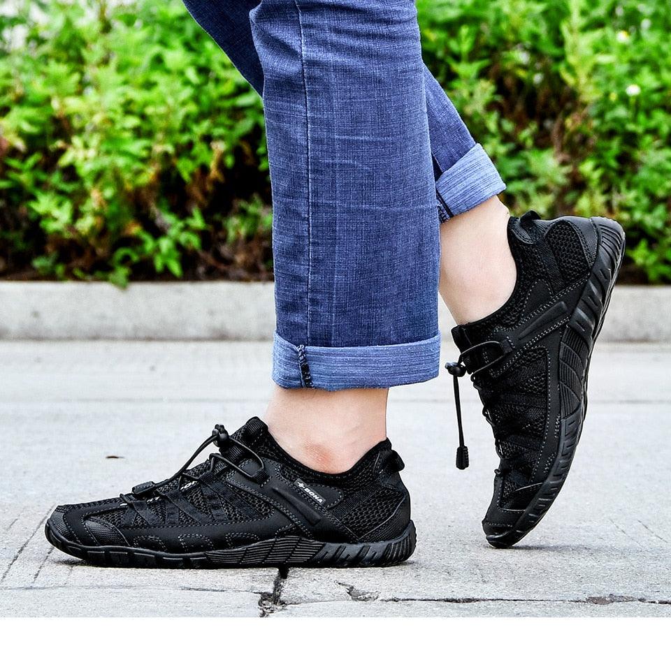 Summer Breathable Mens Casual Sneakers Fashion Shoes Casual Mens Sneakers Comfortable Walking Man Trendy  Walking Shoes Soft Design Running Shoes Fashion Sports Non-Slip Shoes Stevvex