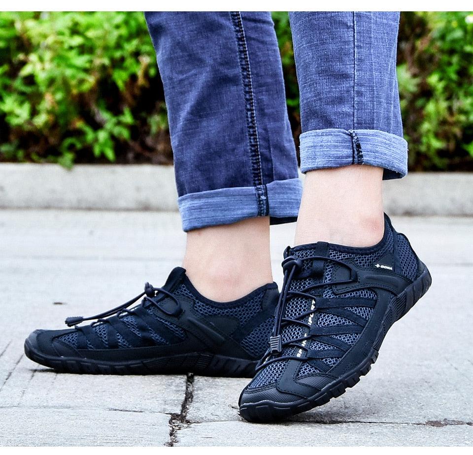 Summer Breathable Mens Casual Sneakers Fashion Shoes Casual Mens Sneakers Comfortable Walking Man Trendy  Walking Shoes Soft Design Running Shoes Fashion Sports Non-Slip Shoes Stevvex
