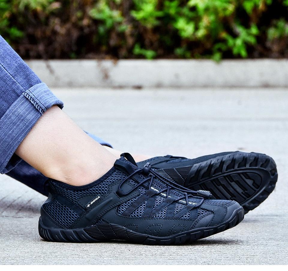 Summer Breathable Mens Casual Sneakers Fashion Shoes Casual Mens Sneakers Comfortable Walking Man Trendy  Walking Shoes Soft Design Running Shoes Fashion Sports Non-Slip Shoes Stevvex