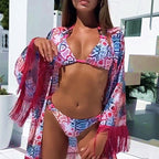 Luxury Purple Halter Crystal Diamond Bikini Female Swimsuit Women Swimwear Rhinestone Bikini Set Bathing Suit Women's Swimwear Rhinestone Halter Low Waist Tie Side Bikini Set 2 Pieces Crystal Diamond Swimsuit Stevvex