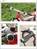 Bicycle Handlebar Cover Bike Grips Bicycle Mountain Grips Aluminum Anti-Slip Handle Bike Double Aluminum Clamp Lock On Grips For Mountain Bike Handle Bar Ends Bike Grips Comfort Ergo Handlebar Grip Designed For Cycling Stevvex