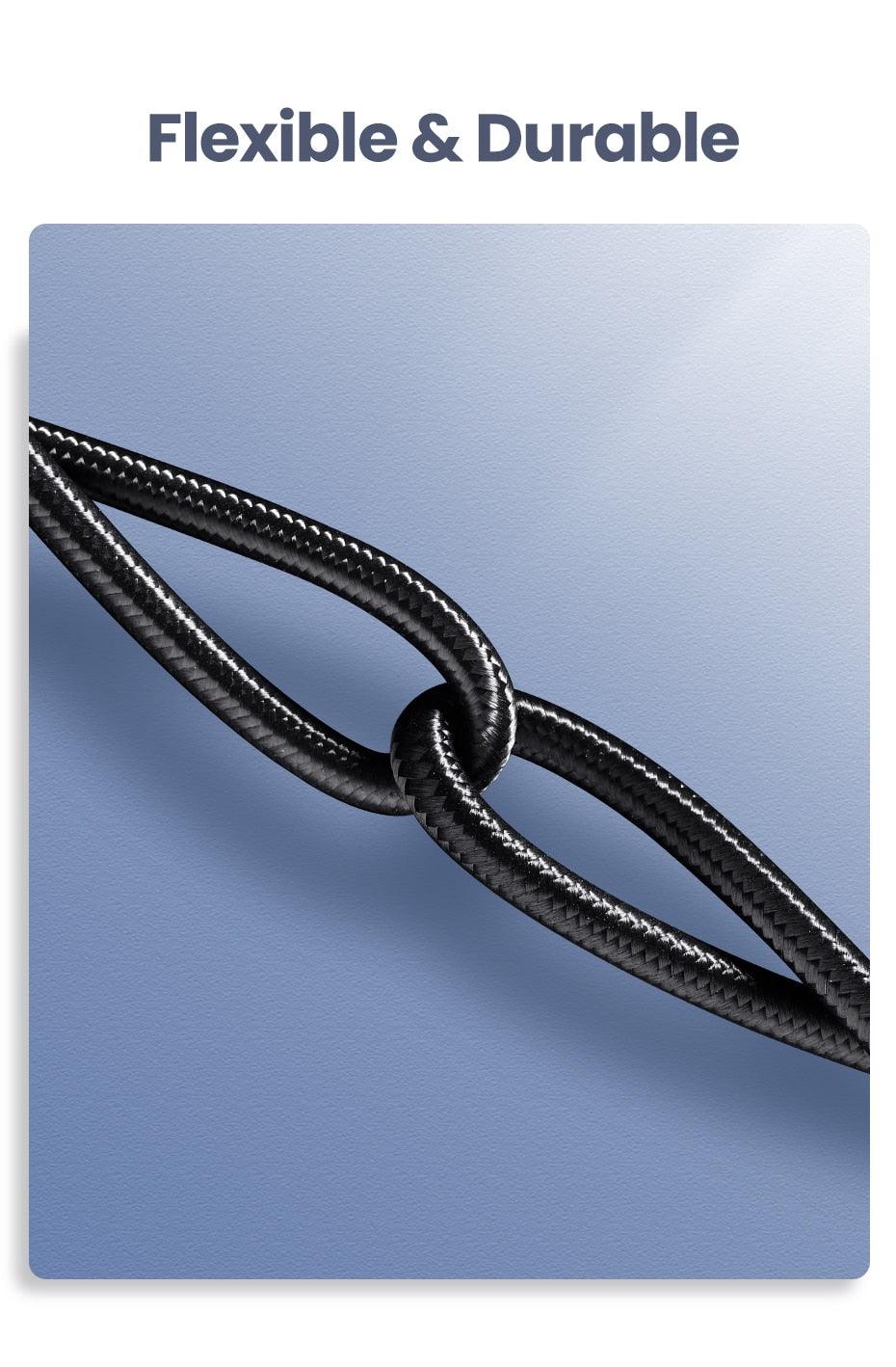 HI-FI 3.5mm Aux Cable Male to Male Audio Jack Cable For Car Headphone Mobile Phone Stevvex