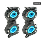 Bicycle Light Bracket Bike Lamp Holder LED Headlight Pump Stand Quick Release Mount 360 Degree Rotatable Universal Flashlight Mount Holder Mount Bicycle Mounting Bracket Flashlight Holder