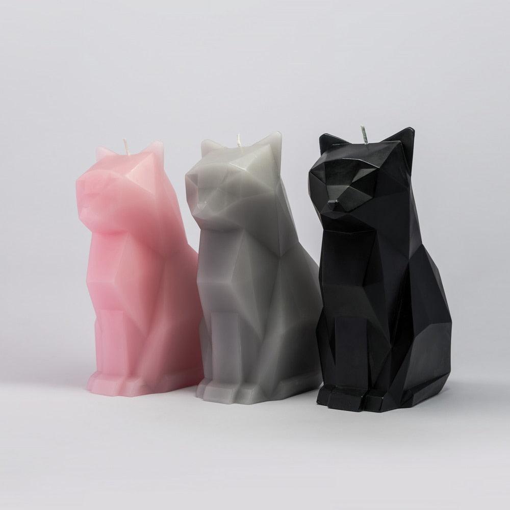 Black Cat Candle Cat Skeleton Candle Unveil Skeleton When Burning Cool And Unique Gifts For Animal Lovers Cat Gifts Cat Lovers Gift Pet Candle Handmade Candle Craft Candle With skeleton Christmas New Year Decoration Gift Stevvex