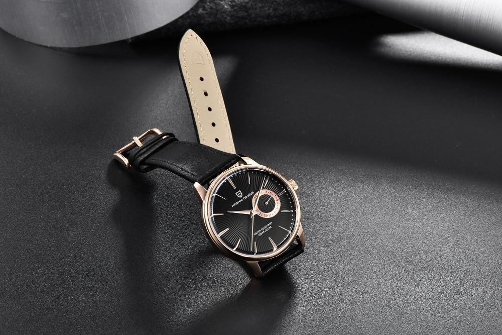 New Simple Luxury Mens Quartz Watch Casual Leather Strap Design Waterproof Comfortable Wrist Watch For Men Stevvex