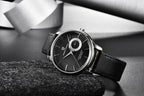 New Simple Luxury Mens Quartz Watch Casual Leather Strap Design Waterproof Comfortable Wrist Watch For Men Stevvex