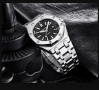 Luxury Stainless Steel Quartz Watch Men Military Watch Causal Fashion Excellent Wristwatch