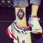 Waterproof Animal Temporary Tattoo Sticker Wolf Modern Tatoo Foot Neck Luxury Tattoos For Men Women