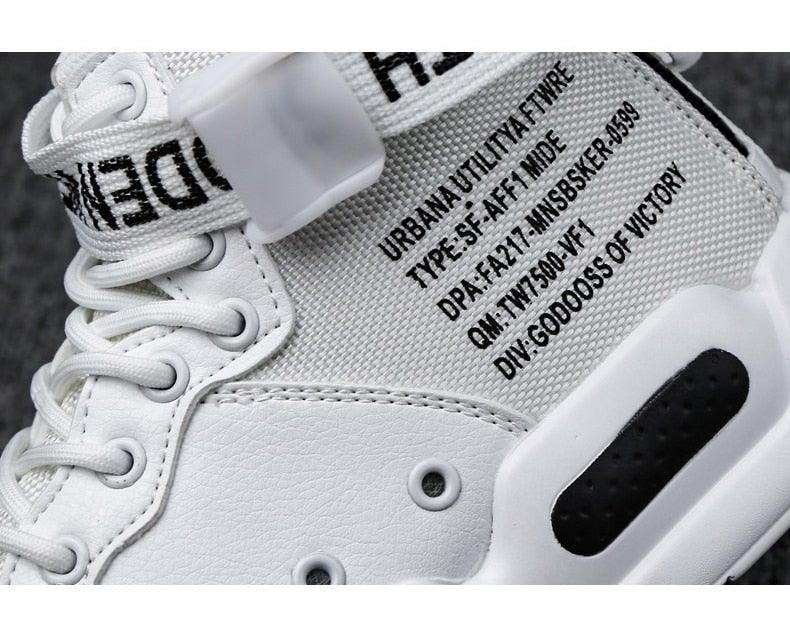 High Top Red Bottom Trend Sneakers For Men Hip Hop Casual Men's Sport High Quality Sneakers Breathable Lightweight Red Basketball Luxury Fashion Running Sneakers Stevvex