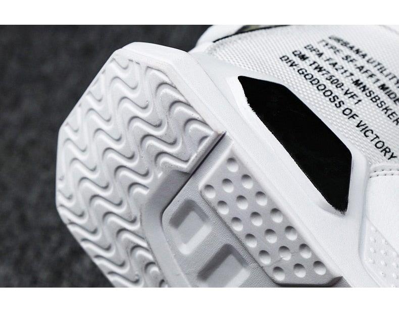 High Top Red Bottom Trend Sneakers For Men Hip Hop Casual Men's Sport High Quality Sneakers Breathable Lightweight Red Basketball Luxury Fashion Running Sneakers Stevvex
