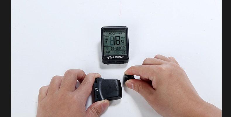 Waterproof Bicycle Computer Wireless And Wired MTB Bike Cycling Odometer Stopwatch Speedometer LED Digital Bicycles Computer Odometer Speedometer Max Distance Time For Trainer Stevvex