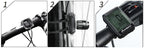 Waterproof Bicycle Computer Wireless And Wired MTB Bike Cycling Odometer Stopwatch Speedometer LED Digital Bicycles Computer Odometer Speedometer Max Distance Time For Trainer Stevvex