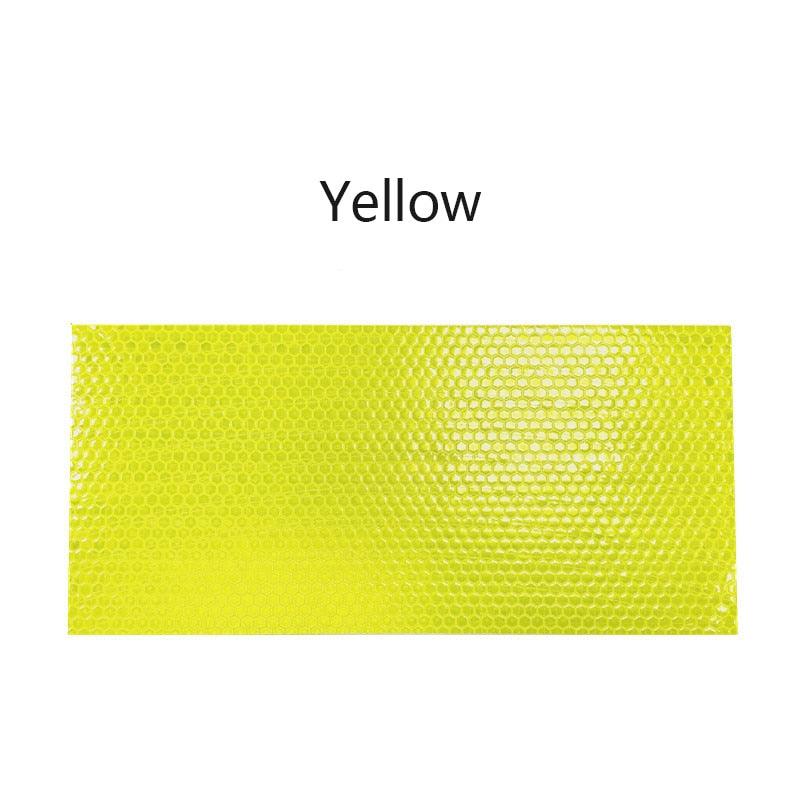 Bike Reflective Stickers Cycling Fluorescent Reflective Tape Bicycle Adhesive Safety Decor Sticker Safety Reflective Warning Stickers Waterproof Outdoor Bicycle Rim Reflector Tape Thin Reflective Sticker Rolls For Bikes Bicycles Stevvex