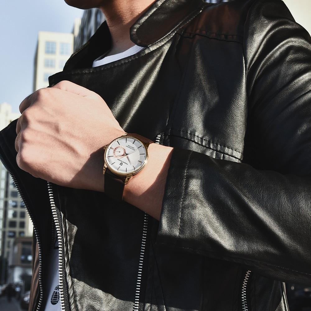 New Simple Luxury Mens Quartz Watch Casual Leather Strap Design Waterproof Comfortable Wrist Watch For Men Stevvex