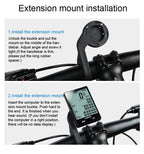 Waterproof Bicycle Computer Wireless And Wired MTB Bike Cycling Odometer Stopwatch Speedometer LED Digital Bicycles Computer Odometer Speedometer Max Distance Time For Trainer Stevvex