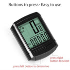 Waterproof Bicycle Computer Wireless And Wired MTB Bike Cycling Odometer Stopwatch Speedometer LED Digital Bicycles Computer Odometer Speedometer Max Distance Time For Trainer Stevvex