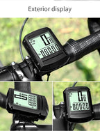 Waterproof Bicycle Computer Wireless And Wired MTB Bike Cycling Odometer Stopwatch Speedometer LED Digital Bicycles Computer Odometer Speedometer Max Distance Time For Trainer Stevvex