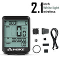 Waterproof Bicycle Computer Wireless And Wired MTB Bike Cycling Odometer Stopwatch Speedometer LED Digital Bicycles Computer Odometer Speedometer Max Distance Time For Trainer Stevvex