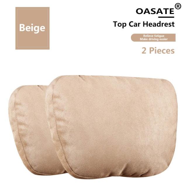 Luxury Car Neck Pillow Car Travel Neck Rest Pillows Seat Cushion Support Car Headrest Neck Support Seat Design Class Soft Universal Adjustable Car Neck Pillow Waist Pillow Universal Driving Seat Car Pillow Sleeping Neck Headrest Stevvex