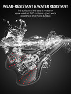 Bike Saddle Mountain Road Bike Seat PU Leather Gel Filled Cycling Cushion Comfortable Shockproof Bicycle Saddle Seat Cushion For Men Comfort Bike Saddle Anti-Slip Bicycle Saddle Waterproof Bicycle Seat For Mountain Bike Seat Stevvex