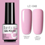 Stylish Blue Womens Nail Gel Polish Permanent UV Gel Popular High Quality Colorful Nail Polish Gel For Girls Stevvex